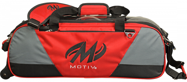 Motiv Ballistix 3-Ball tote fire red